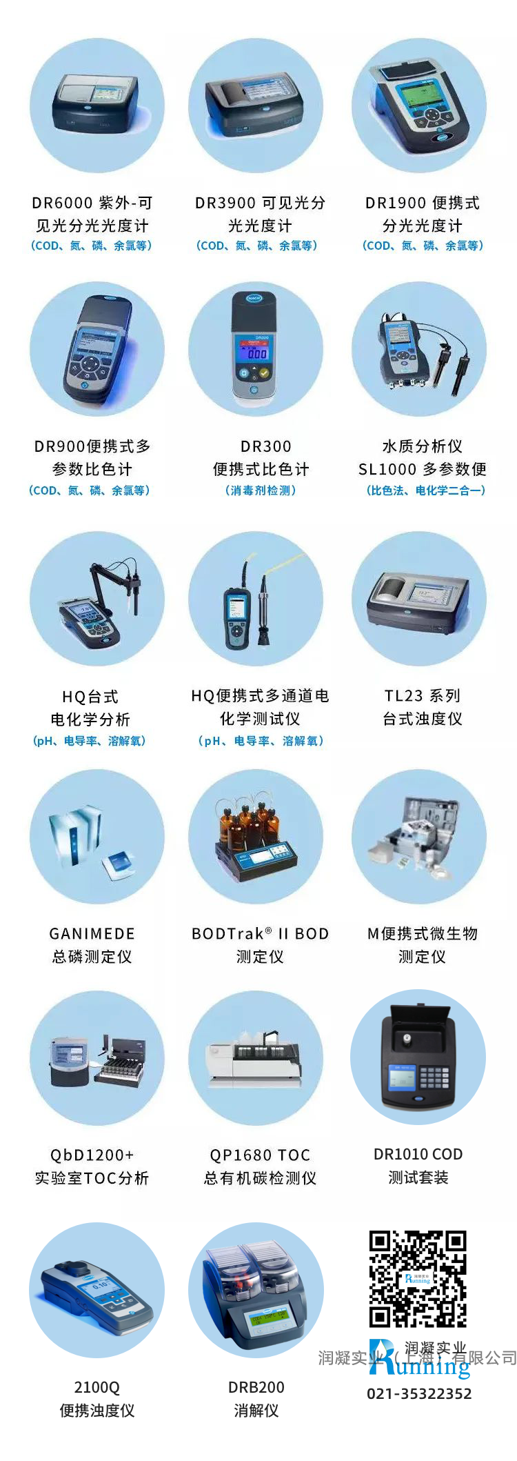 HACH哈希实验室便携式水质分析仪